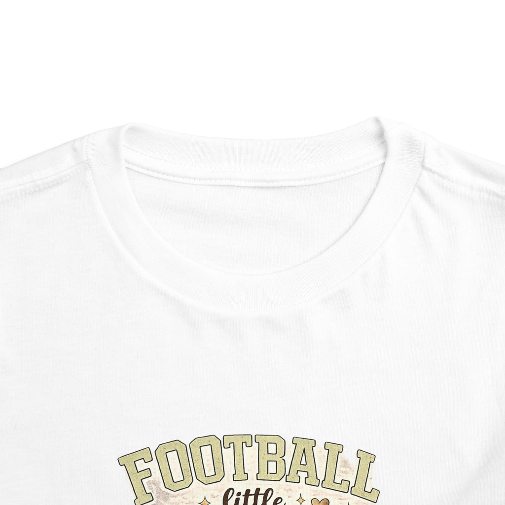 Toddler Football Big Brother T‑Shirt — Cute Vintage Helmet & Ball Design
