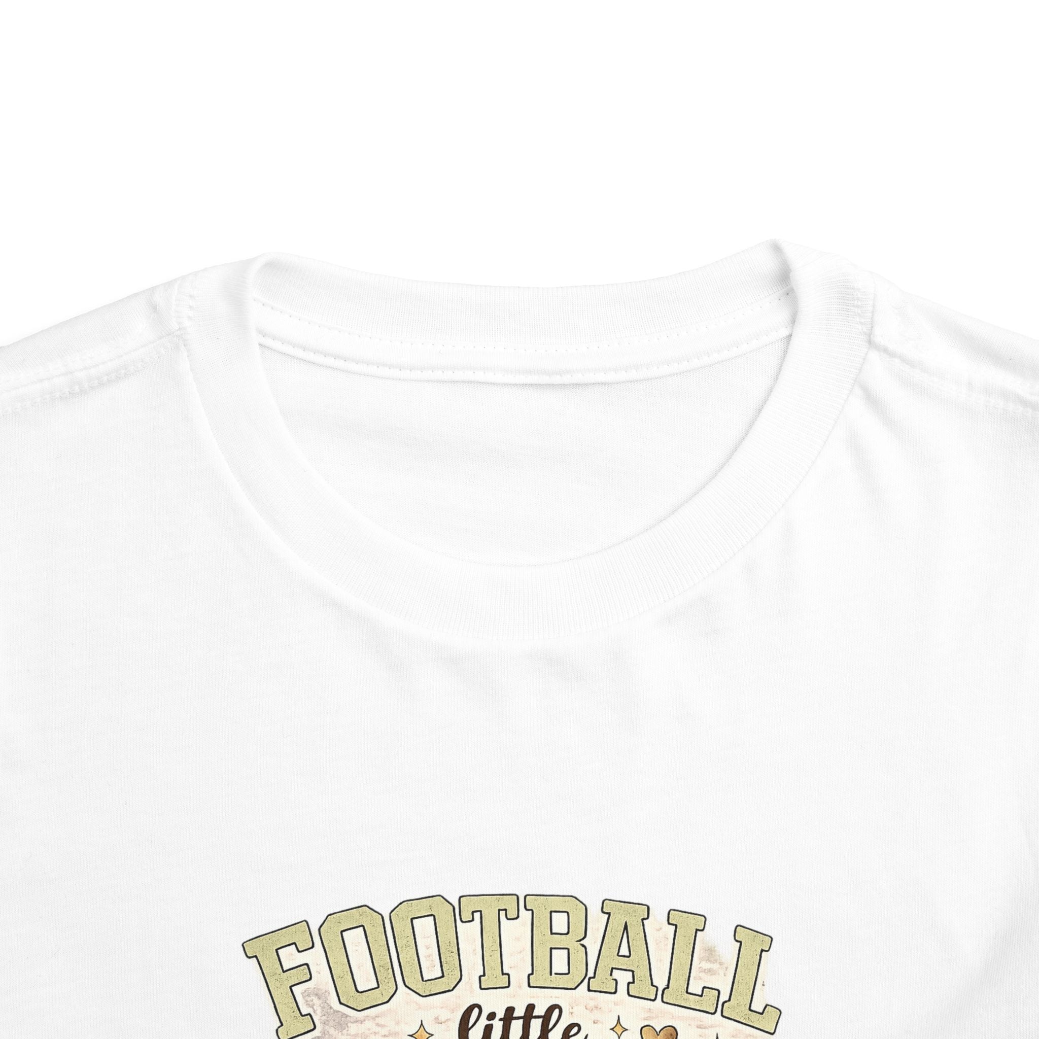 Toddler Football Big Brother T‑Shirt — Cute Vintage Helmet & Ball Design